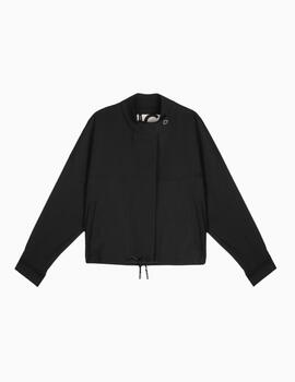 CHAQUETA LOLA CSDM CINTURA AJUSTABLE NEGRO