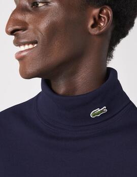 Camiseta Lacoste en algodón ecológico con cuello