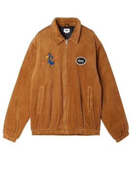 Chaqueta Obey Nomad Corduroy Jacket Catechu Wood