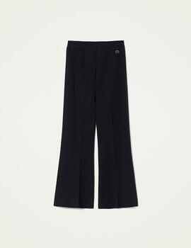 Pantalón Twinset punto negro