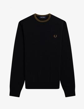 Jersey Fred Perry Cuello Redondo Clasico