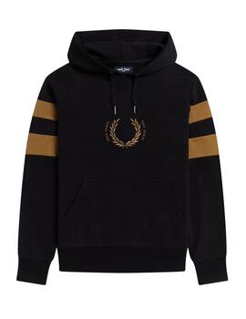 Sudadera Fred Perry con ribetes llamativos