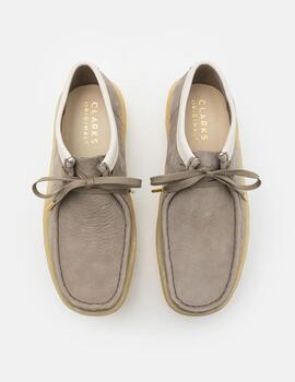 Zapato Clarks Wallabee Cup Gris