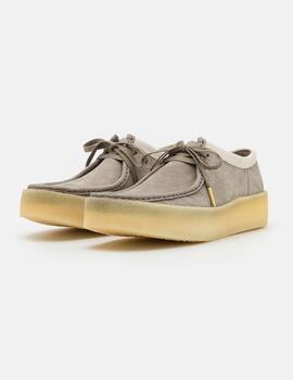 Zapato Clarks Wallabee Cup Gris