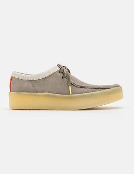 Zapato Clarks Wallabee Cup Gris