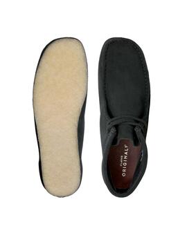 Botines Clarks Wallabee Boot Negro