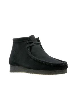 Botines Clarks Wallabee Boot Negro