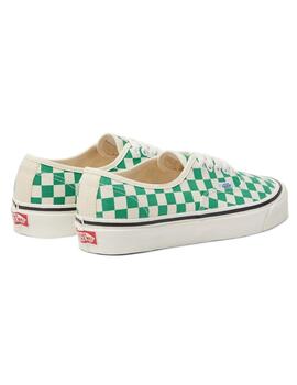 Zapatillas Vans Authentic 44 DX Checked Green