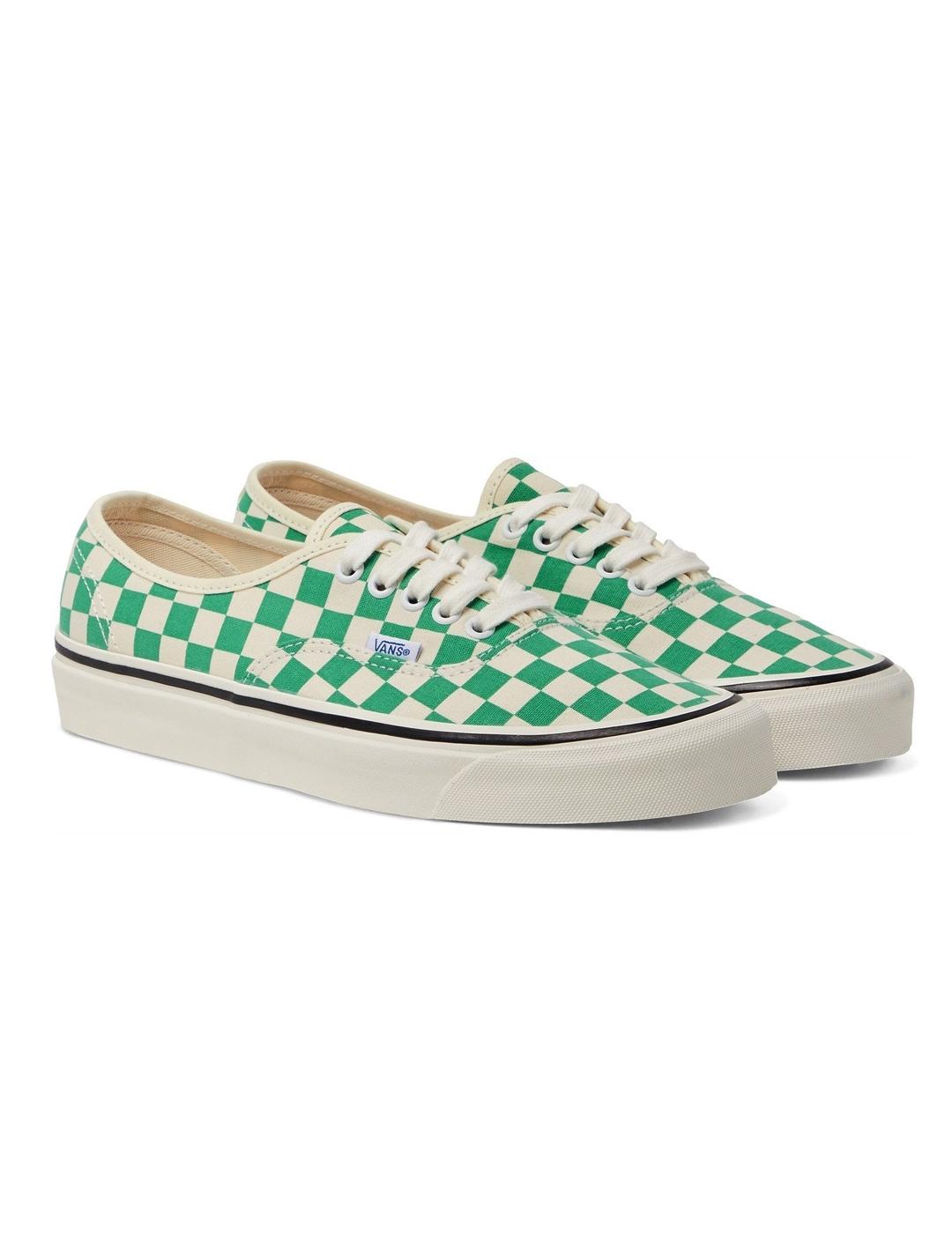 Zapatillas Vans Authentic 44 DX Checked Green