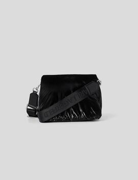 Bolso Karl Lagerfeld signature soft md negro