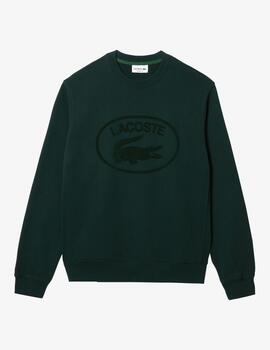 Sudadera Lacoste relaxed fit en algodón