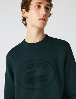 Sudadera Lacoste relaxed fit en algodón