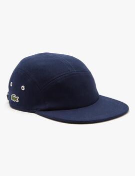 Gorra unisex Girolle Lacoste en piqué de algodón