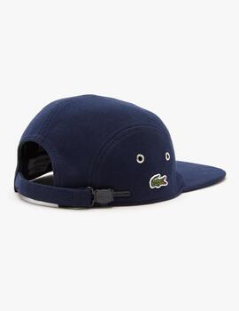 Gorra unisex Girolle Lacoste en piqué de algodón