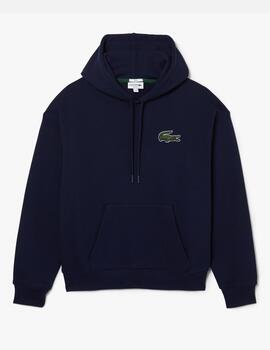 Sudadera Lacoste unisex loose fit con capucha