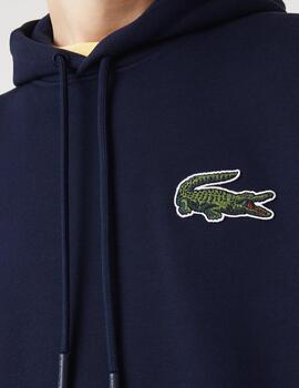 Sudadera Lacoste unisex loose fit con capucha