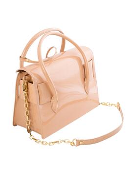 Bolso Chiara Ferragni Eyetag nude charol