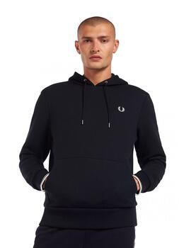 Sudadera Fred Perry Capucha Azul Marino