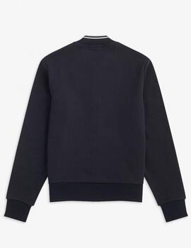 Sudadera Fred Perry con cremallera cuello rayas ng