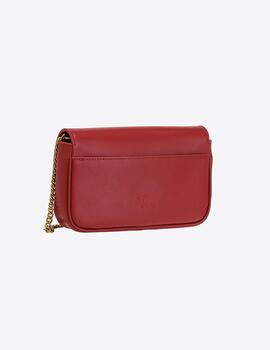 Bolso Pinko love pocket simply ruby red