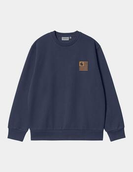 Sudadera Carhartt Label State Flag Sweat