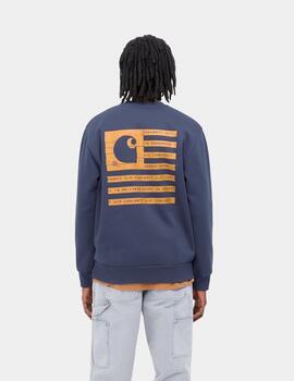 Sudadera Carhartt Label State Flag Sweat