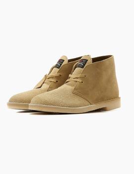 Botines Clarks Desert Boot Maple Combi Suede Ocre