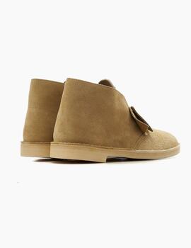 Botines Clarks Desert Boot Maple Combi Suede Ocre