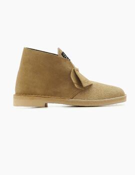 Botines Clarks Desert Boot Maple Combi Suede Ocre