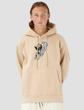 Sudadera Obey Obey Seven Hood Oat Milk