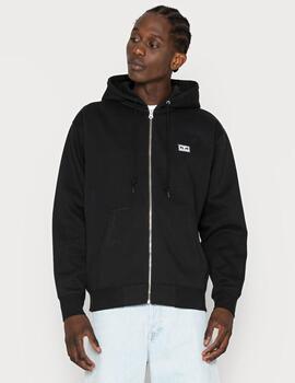 Sudadera Obey Established Works Eye Zip Hood Black