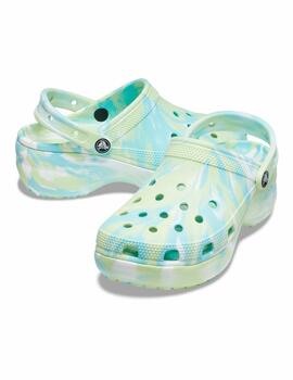 Crocs Classic Platform Marbled Clog