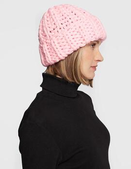 Gorro Chiara Ferragni de punto grueso Eyelike rosa