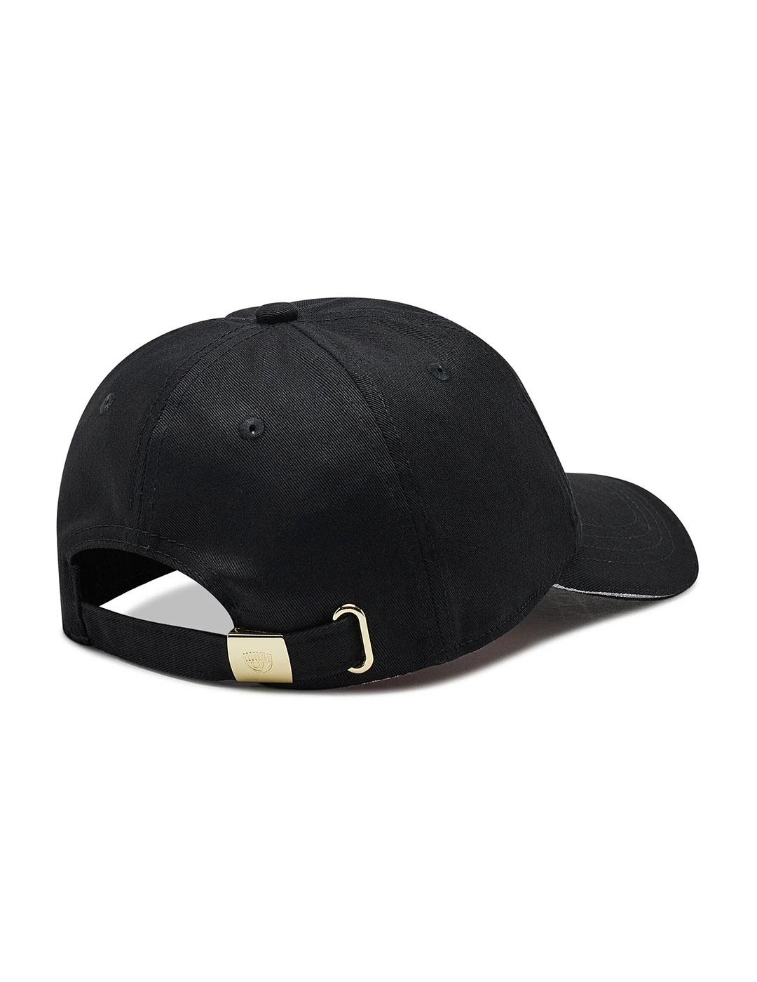 Gorra Chiara Ferragni Baseball With Pences negro
