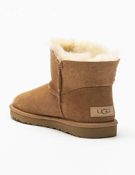 Botas UGG Mini Bailey Button II Chestnut