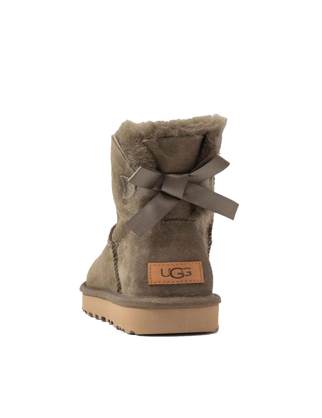  Botas UGG Mini Bailey Bow II verde euculyptus