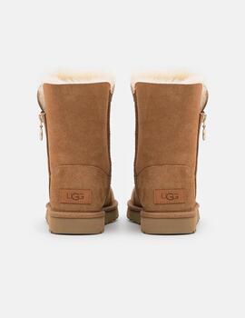 Botas UGG Bailey Zip Short  Chestnut