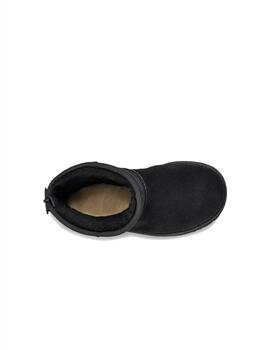 Botas UGG Classic Mini Logo Zip Negro