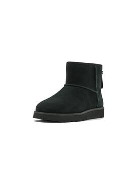 Botas UGG Classic Mini Logo Zip Negro