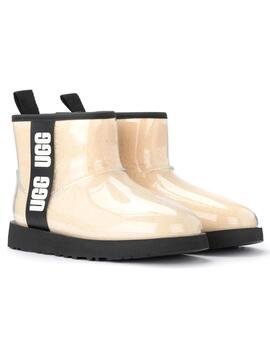 Botas de Agua UGG Classic Clear Mini Natural