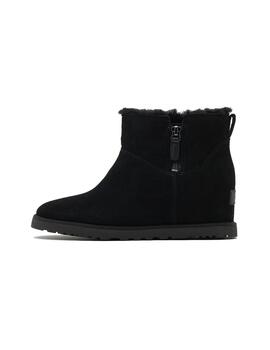 Botas UGG Classic Femme Zip Mini Negro