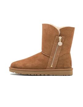 Botas UGG Bailey Zip Short  Chestnut