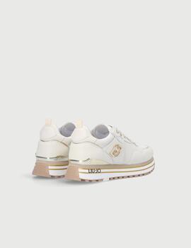 Zapatillas Liu.Jo Maxi Wonder Plataforma Beige