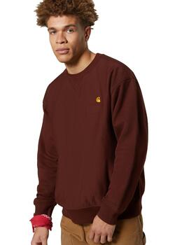 Sudadera Carhartt American Script Sweat Cotton