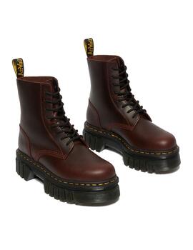 Botines con plataforma Dr. Martens Audrick 8I en Piel Brando