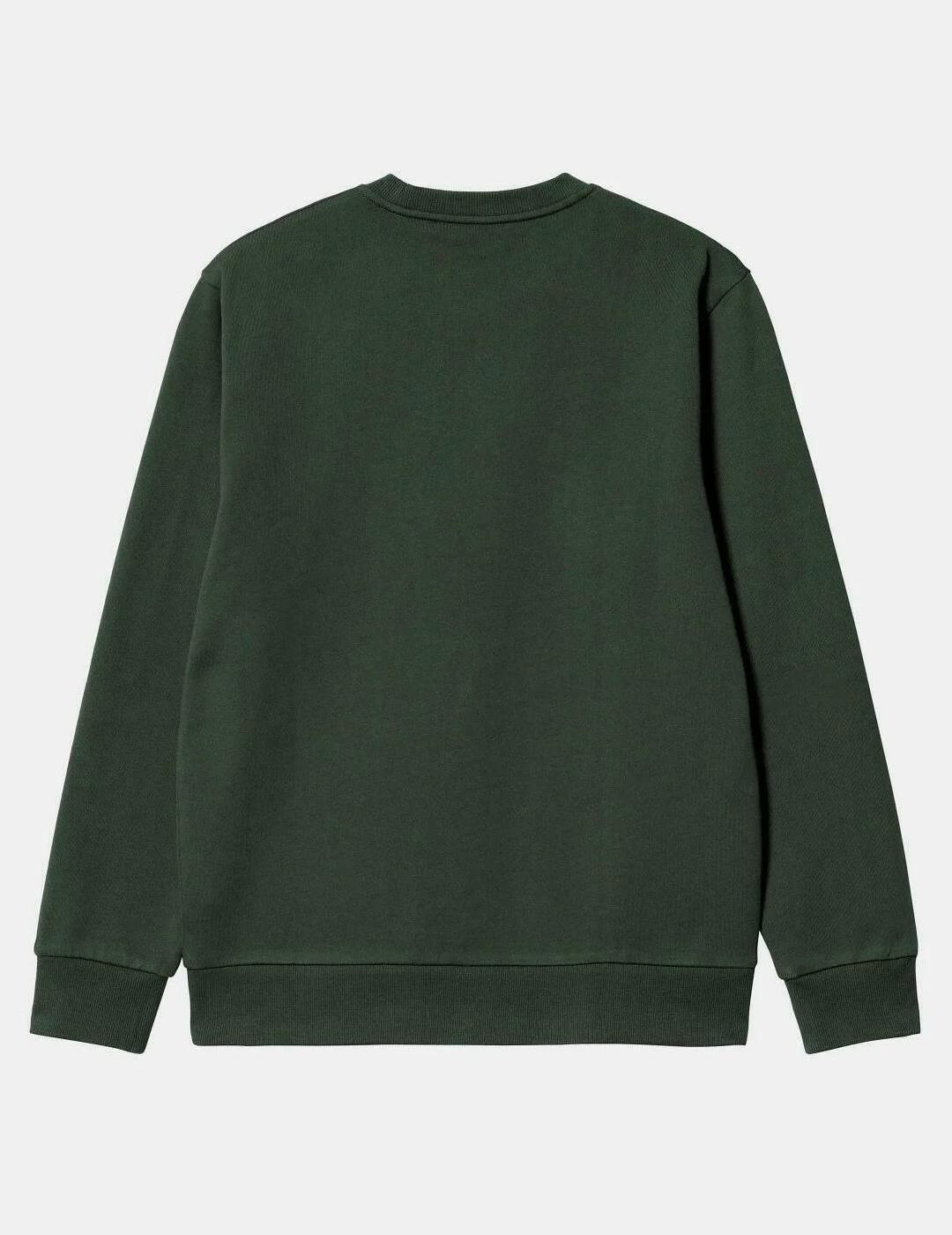 Sudadera Carhartt Script Embroidery Sweat Cotton