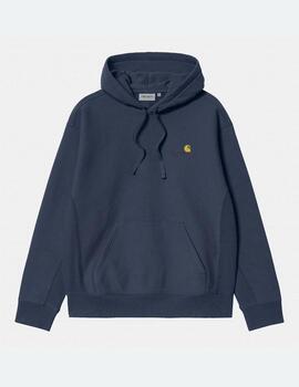 Sudadera Carhartt Hooded American Script Sweat