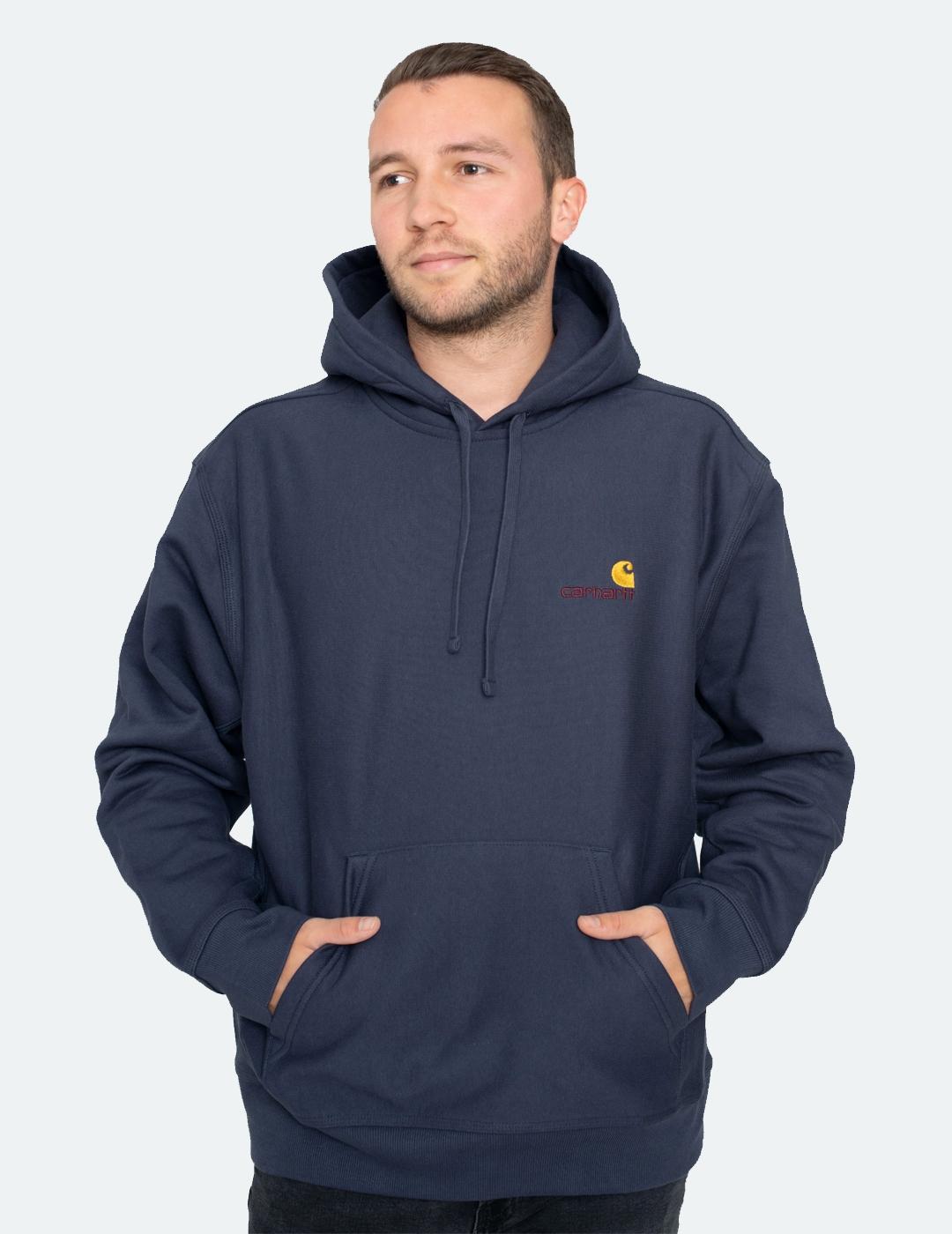 Sudadera Carhartt Hooded American Script Sweat