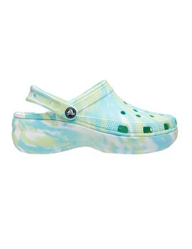 Crocs Classic Platform Marbled Clog