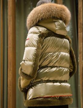 Abrigo DICHI Helen Verde Khaki